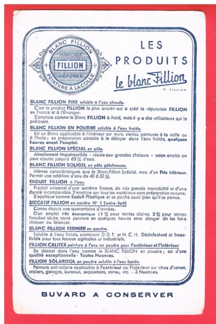 Buvard - Produits Entretien - Le Blanc Fillion