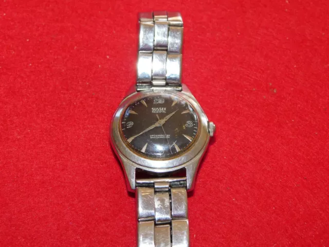 Vintage German Sussex Resistal Unisex Wrist Watch