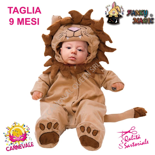 COSTUME VESTITO DI Carnevale Leone Leoncino Taglia 9 Mesi Fancy Magic 50100  EUR 34,95 - PicClick IT