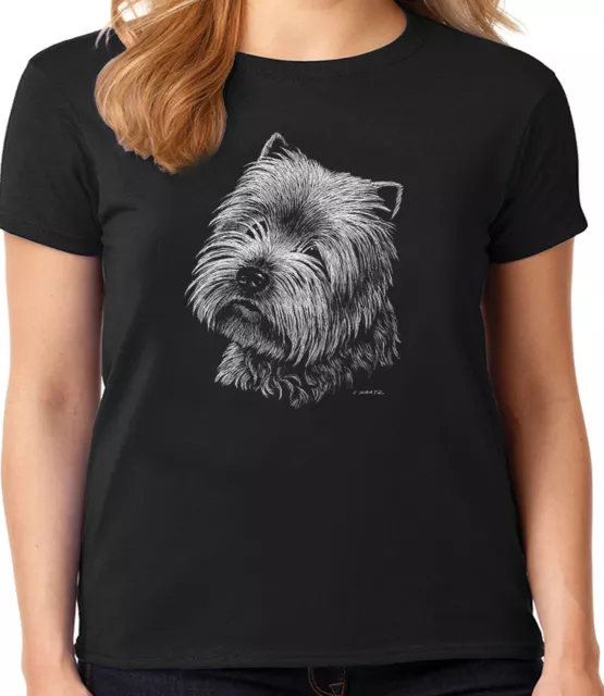 West Highland Terrier Westie T-shirt for Women Ladies Tee Dog Breed Gifts