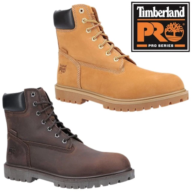 MENS TIMBERLAND PRO Safety Boots Iconic 2.0 Steel Toe Leather WP Work ...