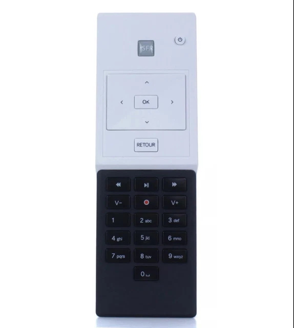 Snrigw Télécommande de rechange pour SFR T4HU1804/32K