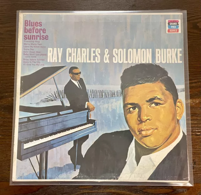 Ray Charles And Solomon Burke‎ – “Blues Before Sunrise” LP (1964) - VG/VG