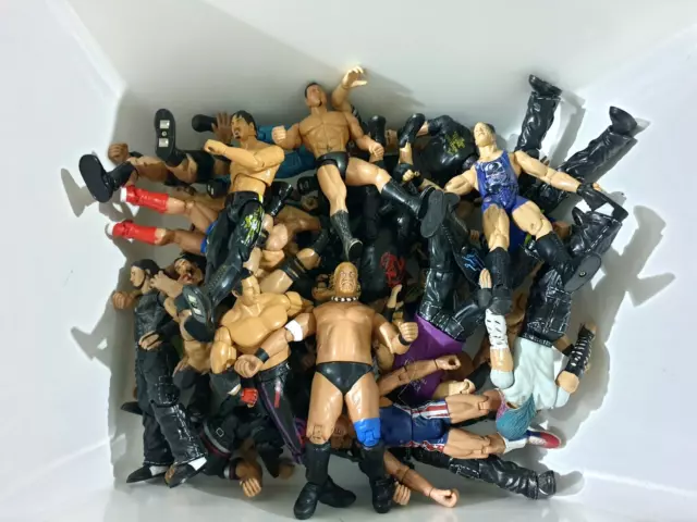 WWE action figure bundle 5 great toys picked at random joblot collection