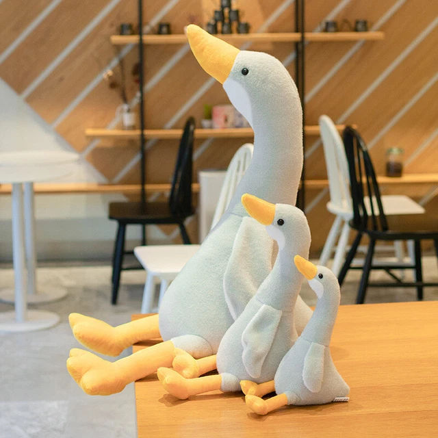 Cute Plush White Duck Animal Stuffed Toys Baby Kids Pillow Upholstery Girl Gifts