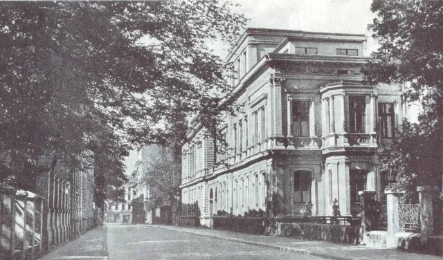 Litzmannstadt/ Łódź- Das klassizistische Gebäude der Handwerkskammer  1932
