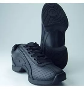 Capezio Frontline Dance Sneakers Adult JS03 Black New In Box
