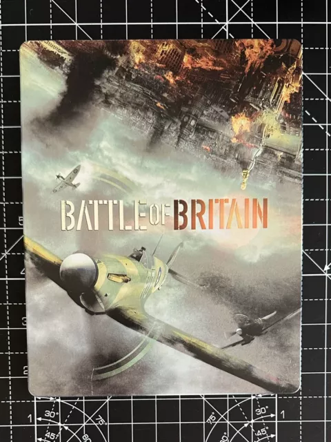 📀🔥 THE BATTLE OF BRITAIN STEELBOOK, UK REG 2  Blu-ray, Michael Caine RARE
