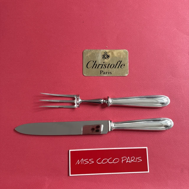 CHRISTOFLE/ALFÉNIDE MODÈLE POMPADOUR louche métal argenté très bon état CHRISTOFLE/ALFÉNIDE MODÈLE POMPADOUR louche métal argenté très bon état