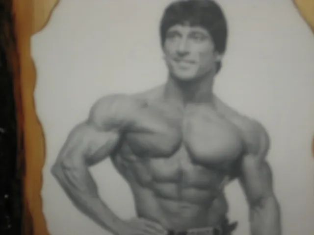 FRANK  ZANE Photo/ Clock ....3 Time Mr. Olympia...Most Ashtetic Build Ever !! 3