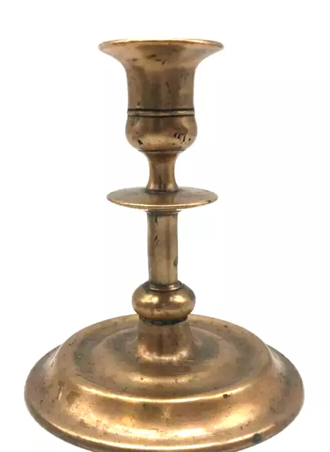 Beautiful Antique used old Bronze vintage candlestick size 10*13.5 cm gift