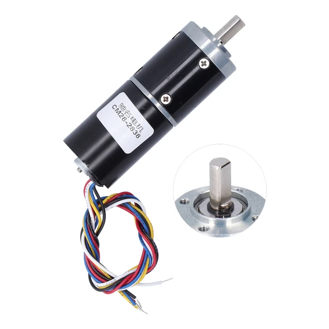 GEAR MOTOR DC Brushless Sensor Drive Speed Reduction CM28