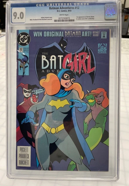 Batman Adventures #12 CGC 9.0 D.C. Comics 1993 1st Appearance Harley Quinn 