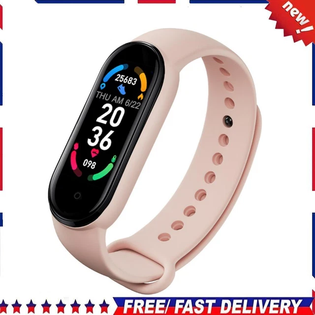 M6 FITNESS SMART Band Watch Heart Rate Blood Pressure Sleep Monitor