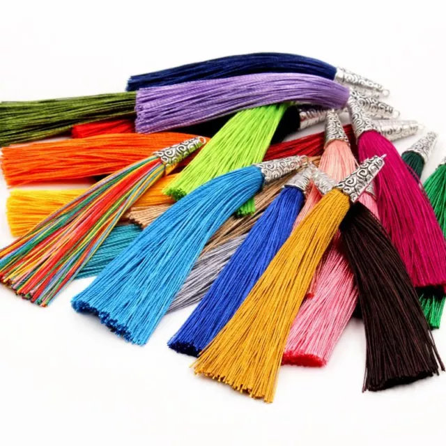Curtain Silk Tassels Bookmark Window Fringed Tassels Accessory Diy 5/10/15pcs
