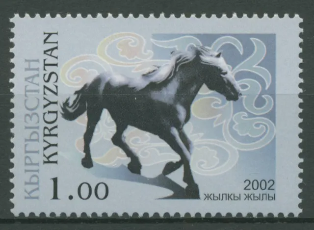 Kirgisien 2002 Chinesisches Neujahr Jahr des Pferdes postfrisch