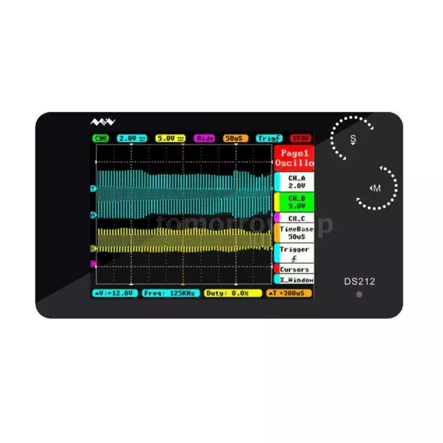 SainSmart Mini DSO212 Handheld Digital Storage Oscilloscope 2CH 10 MSa/s