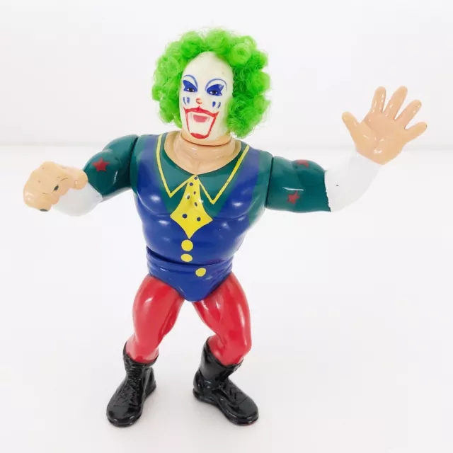 WWF Hasbro Wrestling Figur Doink The Clown 1993 TitanSports Vintage Serie 9