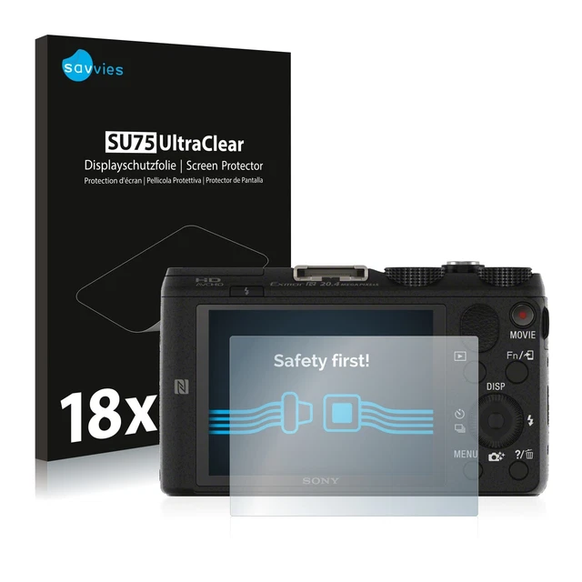 BROTECT Pellicola Protettiva Opaca compatibile con Sony Cyber-Shot DSC-HX20V [2 Pezzi] - Anti-Riflesso, Anti-Graffio