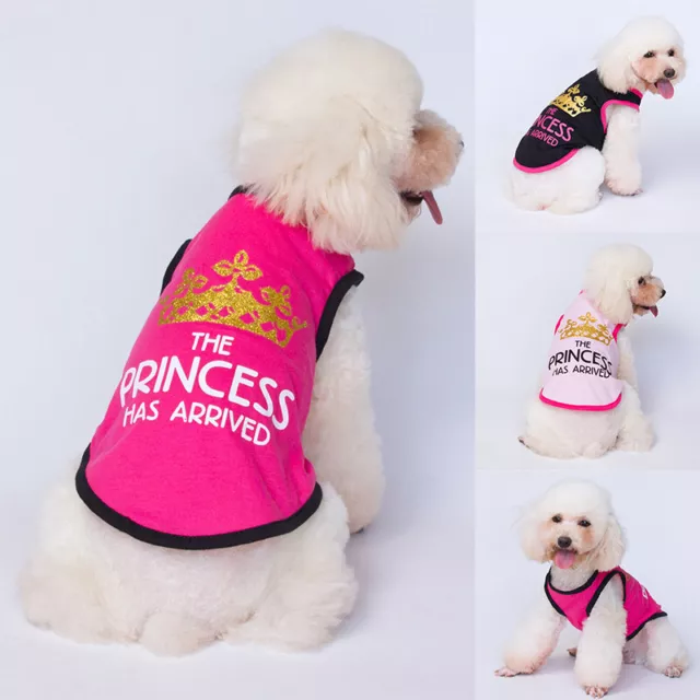 Mascota Perro Ropa Camiseta Gato Pequeño Niña Niño Cachorro Chaleco XS S M L "