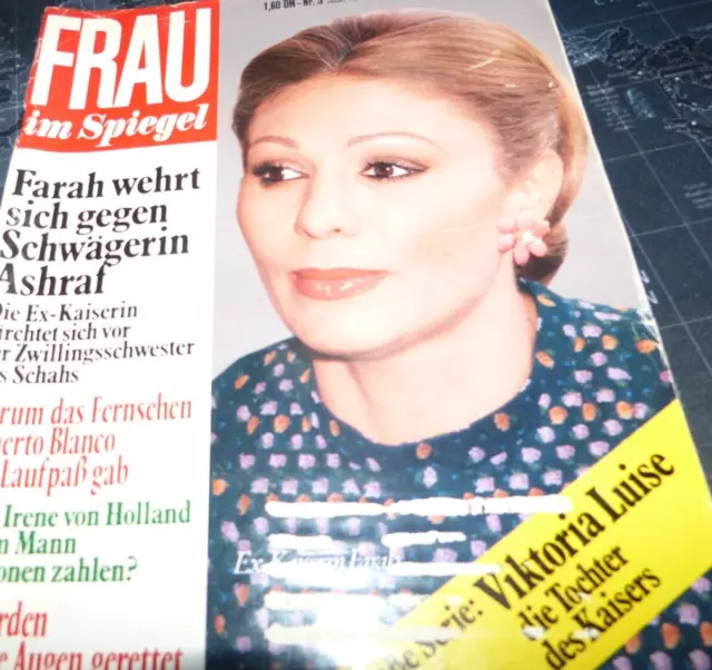 Frau im Spiegel Nr.3/1981 Farah/Catarina Valente/Ralph Siegel-Katja Ebstein