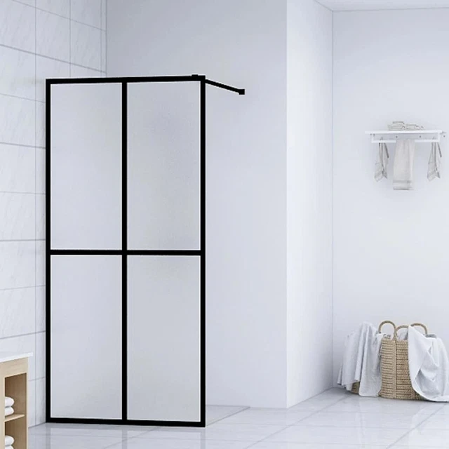 Cabina Doccia con Schermo in Vetro Temperato Glassato 140x195cm