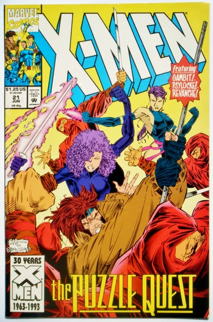 X-men #21 (June 93') VF+ NM- (9.0) Revanche App./ Peterson & Panosian Art