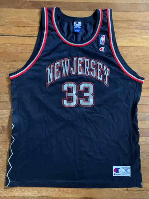 New Jersey Nets Stephon Marbury Jersey number 33 Adult size number 33  Champion P