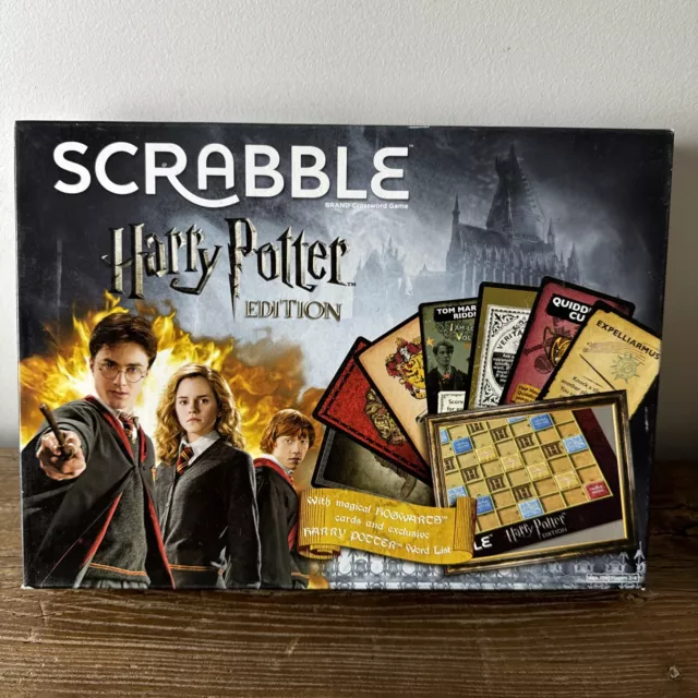 Scrabble Harry Potter Edition Board game - 100% complete