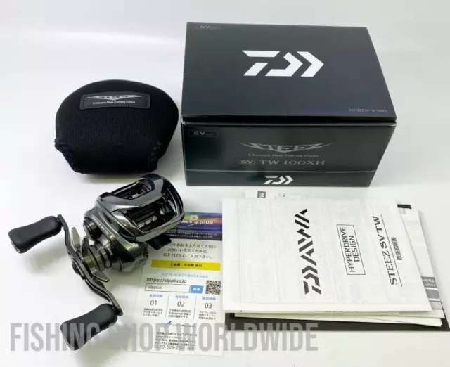 Casting Rolle Daiwa 24 Steez Sv Tw 100Xh " Right "/ Moulinet Casting