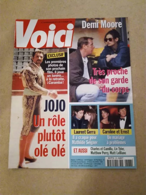 Johnny Hallyday - Magazine " Voici " n°576   11/1998