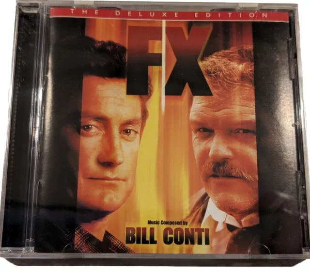 F/X Soundtrack CD SEALED 2007 Bill Conti Varese 2000 RARE