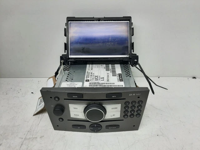 2005 VAUXHALL ASTRA SAT. NAV. UNIT Satellitennavigation Kopfeinheit