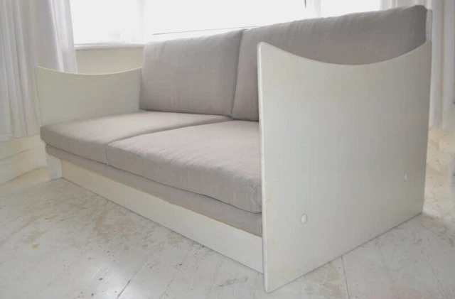 STUNNING VINTAGE HEALS 1960's PLYWOOD SOFA SETTEE