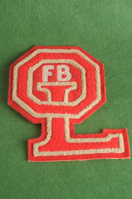 Vintage 1960's Football Letterman Jacket Varsity Letter OL FB - Louisville KY