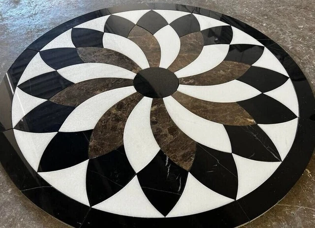 Marble Coffee Table Top, Black Marble Kitchen Table, Dining Table, Coffee Table