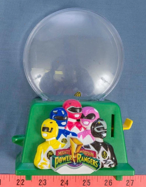 VINTAGE 1994 MIGHTY Morphin Power Rangers MMPR Candy Dispenser dq 24.