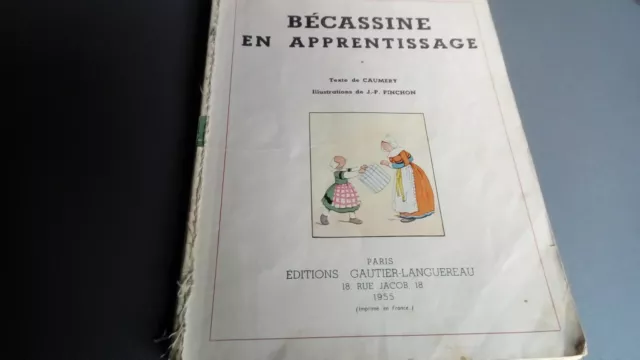 BD Becassine en apprentissage