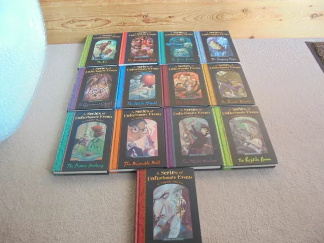 A Series of Unfortunate Events 13 Books Set By Lemony Snicket -Age 9+