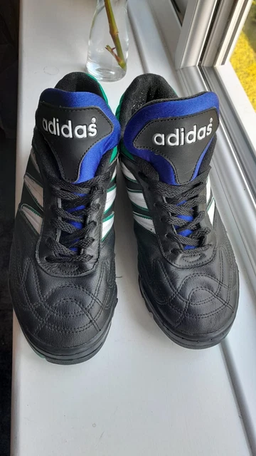 VINTAGE ADIDAS QUESTRA Astro Turf Football Shoes size UK 7 OG 90s
