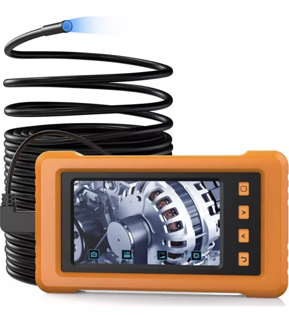 Endoscope 1080P 4.3'' 5.5mm Inspection Borescope Camera Pipe Drain Plumbing Car