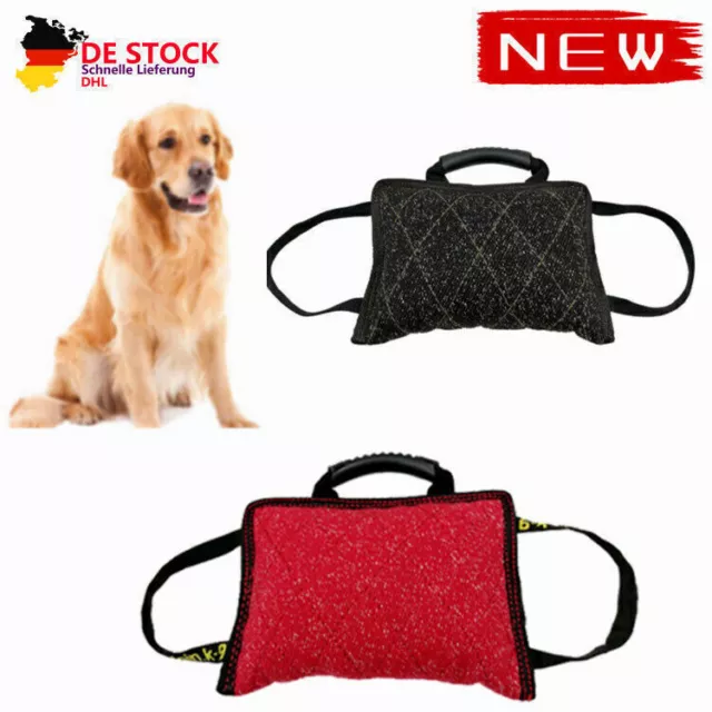 Dog training bite cushion with 3 hand straps Dog training young dog protection D