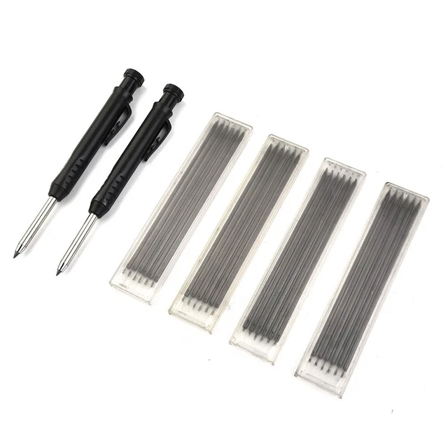 Crayons de menuisier pour marquage polyvalent sur bois métal plastique et verre