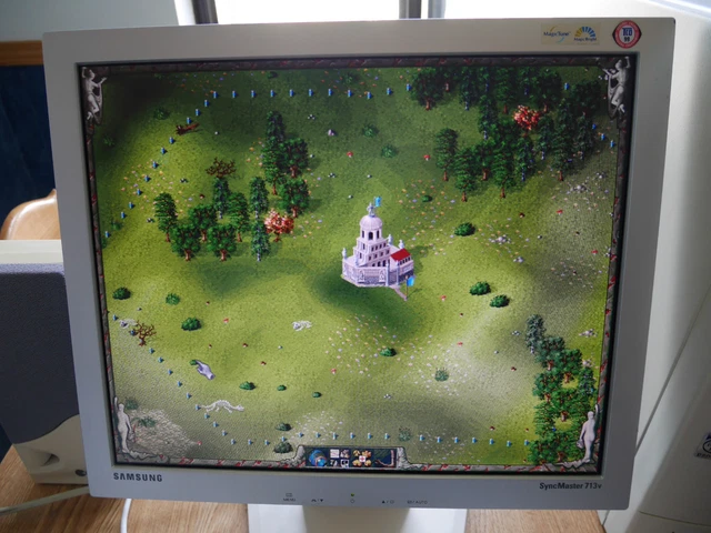 COMPLETE IBM CLONE Pentium 166 MMX retro gaming DOS vintage PC Windows ...