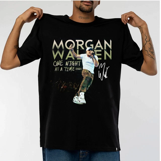 NEW RARE Wallen 2024 One Night At A Time World TourTSHIRT Men S