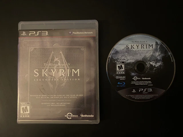 THE ELDER SCROLLS V: Skyrim -- Legendary Edition PlayStation 3 Complete ...