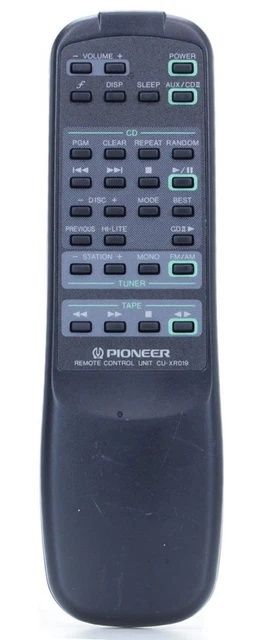 TÉLÉCOMMANDE PIONEER CU-CLD124 pour Laser Disc original remote EUR 20