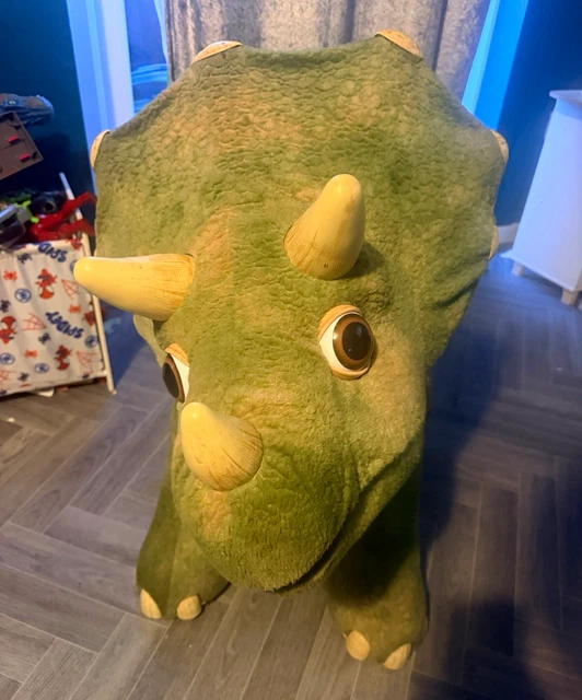 LARGE TRICERATOPS KOTA the dinosaur ride on animated toy. £229.50 ...