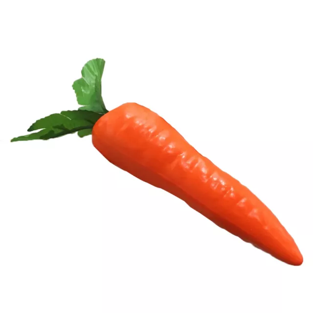 Accesorios fotográficos de zanahoria de alimentos falsos adorno tela colgante zanahorias vegetales