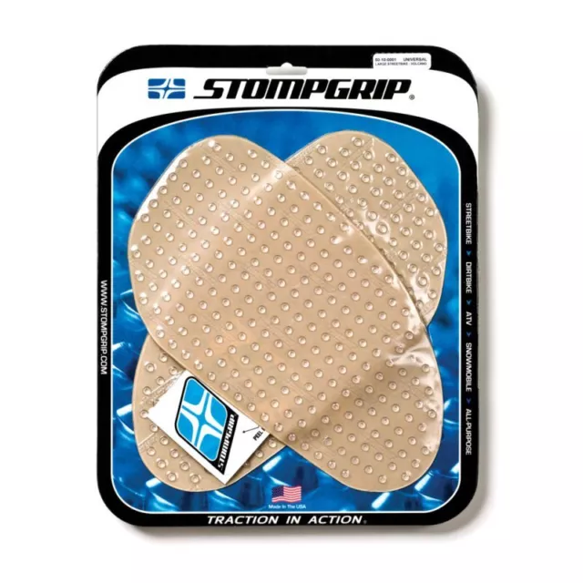 Tankpads-Stomp Grip Traction Pads klar Motorrad Universal